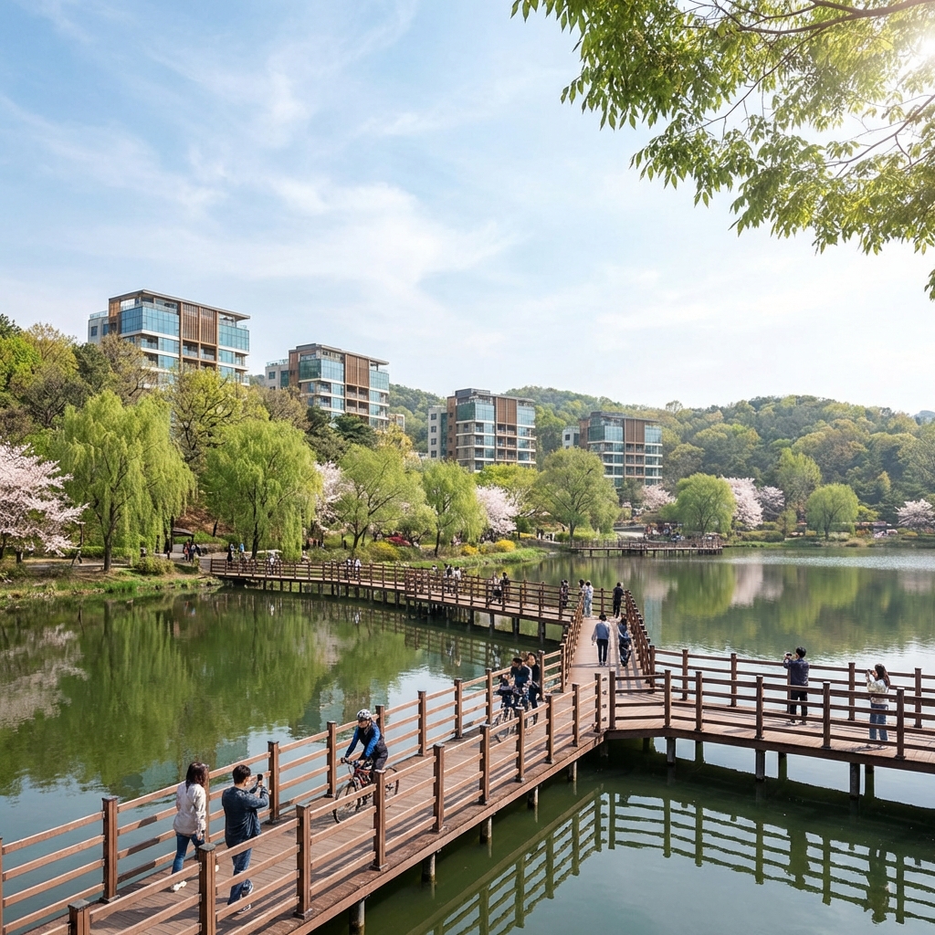 성성호수공원 프리미엄